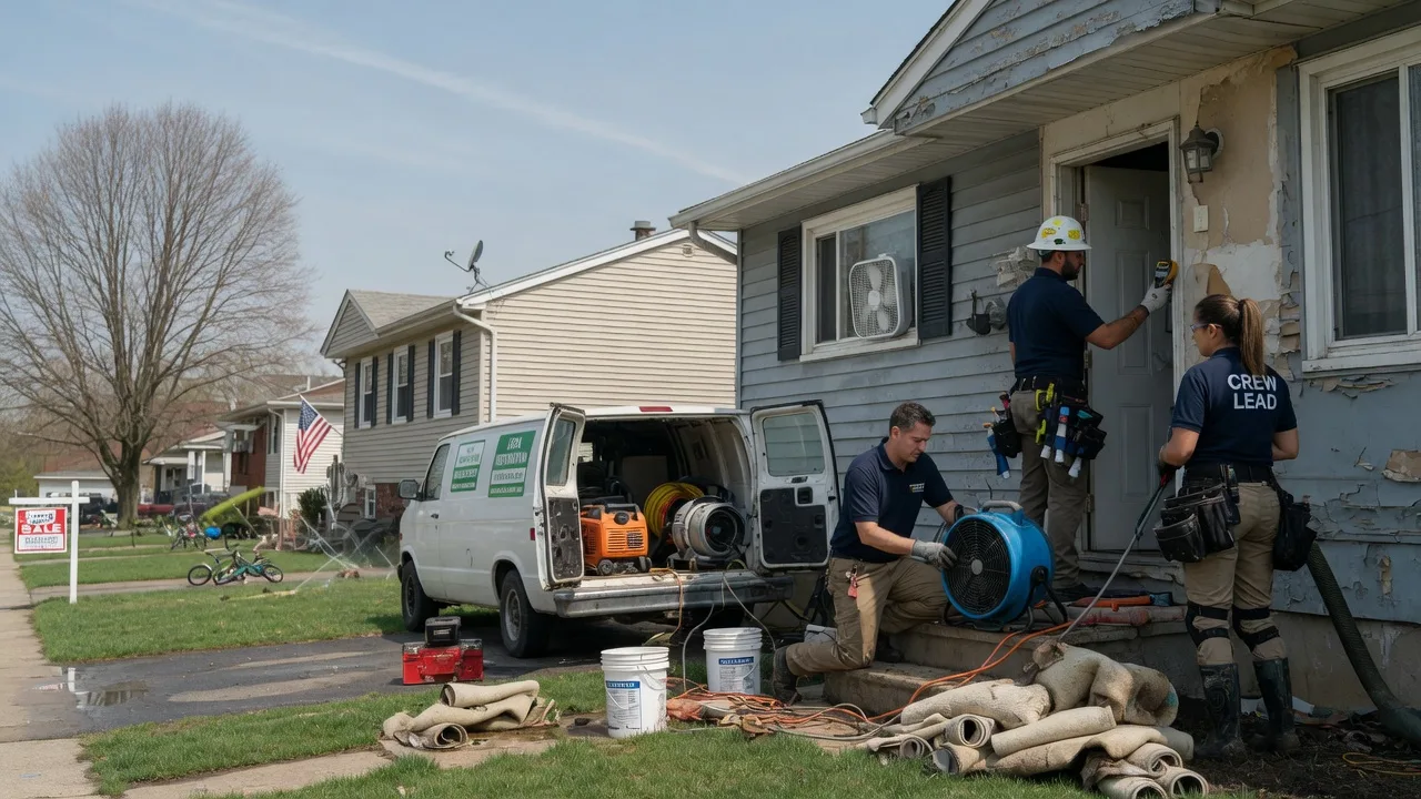 Flood Cleanup in Tall Timbers, MD near me