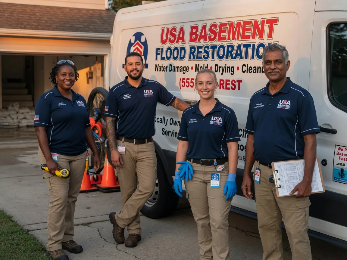 Basement Flood Cleanup company in Tall Timbers, MD